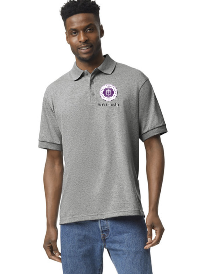 Polo short sleeve shirt - Men's Fellowship, Iron Sharpens Iron