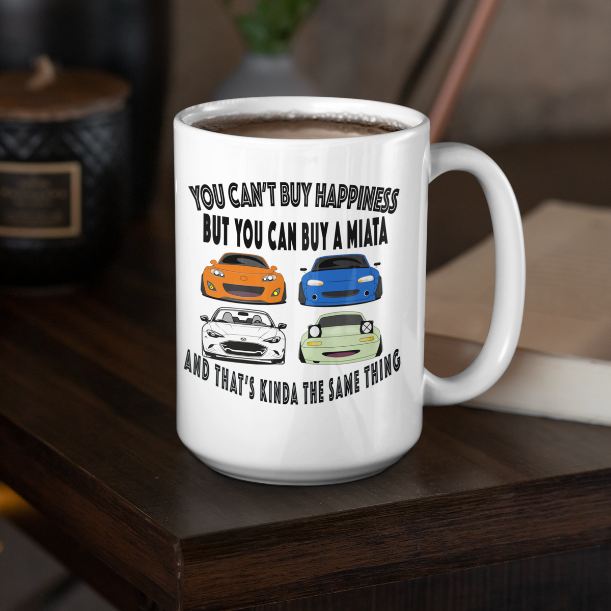 Miata - You can't buy happiness, but you can buy a Miata